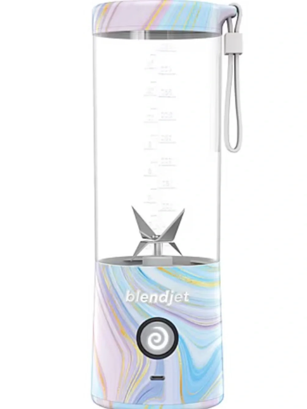 New in box Blendjet Portable Blender geode design with extra iridescent jar